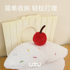 Cama para Gatos Fukumaru Muffin - Cálida, Linda y Cerrada, Estilo Fieltro - Apta para Todas las Estaciones. - Product Image 5