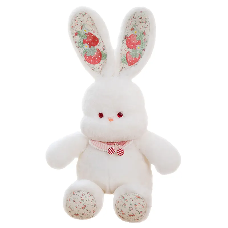 Joli jouet en peluche lapin kawaii nouveau design en gros pour les enfants