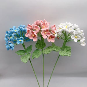 Planta Suculenta Artificial de Ganchillo de Algodón Hecha a Mano, Tamaño Pequeño para Jardín en Miniatura, Color Personalizado, Halloween, Año Nuevo Chino - Product Image 1