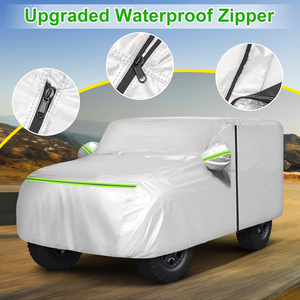 Cubierta de coche impermeable para todo clima a prueba de viento para Bronco 4 puertas 2021 <span class=keywords><strong>2022</strong></span> - Product Image 4
