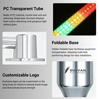Tour de signalisation LED étanche IP54 à 3 couleurs, en aluminium de haute qualité, accessoire pour machine-outil CNC