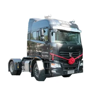 CIMC 4*2 Euro V Emission Standard 3500mm Wheelbase Tractor Truck 350hp Diesel Fuel Type Tractor Trailer Truck Price For Sale