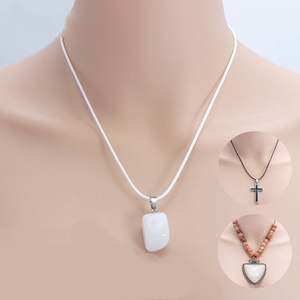 Rinhoo 100 adet 45cm ayarlanabilir deri balmumu kordon el yapımı örgülü halat kolye kolye ıstakoz kanca dize takı aksesuarları - Product Image 4