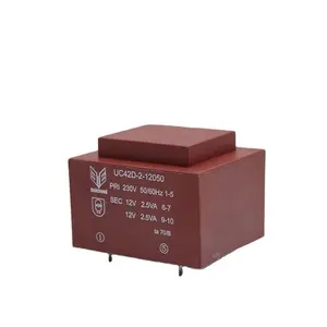 Class B Transformer PCB Mount 230V to 18V 12V 9V 8V VAC 4VA Encapsulated Transformer