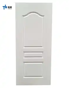 Proveedores de piel de puerta de imprimación blanca con detalle perfecto de alta calidad