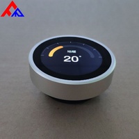 Modul Layar LCD TFT Bulat Dengan Panel Lampu Latar LED, Layar Berwarna, Indikator Suhu 25 Derajat
