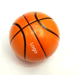 wholesale Pu Foam mini Basketball foam stress ball