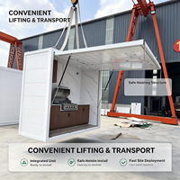 Cuisine extérieure modulaire préfabriquée moderne, résistante aux intempéries, avec barbecue, en acier inoxydable, avec évier intégré.