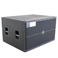 XUNGUAN SRX-728S, enceinte professionnelle double subwoofer de 18 pouces, 1200W, enceinte PA, boîtier en MDF, pour DJ, concerts, scènes, événements en plein air