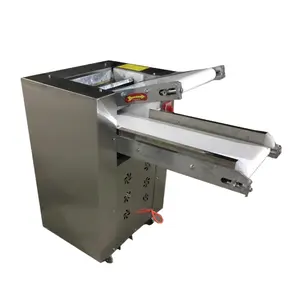 Máquina de enrolar massa de pizza pura, máquina de pressionamento de massa/para descolar o ar