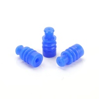 Connecteur étanche en silicone bleu PP2047004 à fil unique pour faisceau de câblage