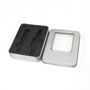 กล่องโลหะใสทรงสี่เหลี่ยมผืนผ้าสำหรับใส่ของเล่นเด็ก พวงกุญแจ ของขวัญ ขนม คุกกี้ กาแฟ ขายดีที่สุด - Product Image 6