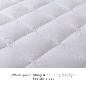 <span class=keywords><strong>Couette</strong></span> matelassée toutes saisons, 1 pièce, Duvet alternatif, peluche réversible, en Fiber <span class=keywords><strong>creuse</strong></span> silicone, avec onglets d'angle - Product Image 4