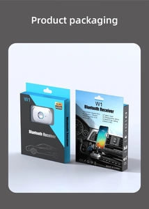 Récepteur audio <span class=keywords><strong>Bluetooth</strong></span> 5.3 AUX <span class=keywords><strong>Jack</strong></span> 3.5mm Adaptateur audio stéréo sans fil avec microphone pour voiture - Product Image 6