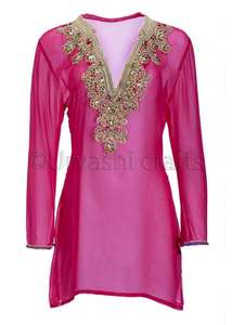 Tunique à manches longues et col en V perlé, vêtements élégants, bohèmes et élégants, pour femmes, OEM, nouvelle collection - Product Image 2