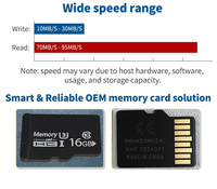 Tarjetas SD de Alta Velocidad de 16GB 32GB 64GB 128GB 256GB para Cámaras 4K y Cámaras de Auto, Tarjeta de Memoria de 128MB 512MB, Tarjeta TF