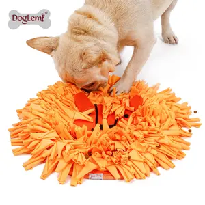 Lion Design Cute Anti-slip Bottom Washable Dog Snuffle Mat Funny Dog Feeding Mat Pet Snuffle Mat