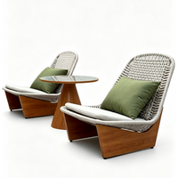 Hotel-Möbel Balkon Strandliege Sofa Pool Garten Outdoor-Lounge Sessel Rattan Gartensofa