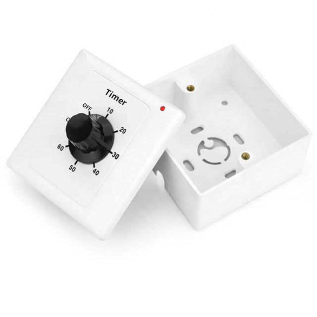 CXZTCL CX-86-2 220V Auto off Light Countdown Timer Switch with Easy Installation Small Programmable Electrical Interval Timer