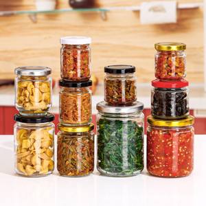 Bocaux en verre personnalisés avec couvercle en liège, 2oz, 4oz, 8oz, mini, petits, pour épices, miel, bonbons, organisateur, en vrac - Product Image 1