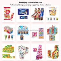 Snacks au chocolat en gros 300G Cornets de crème glacée Biscuits au chocolat Bandy Biscuits en bâtonnets Mini cornets de crème glacée