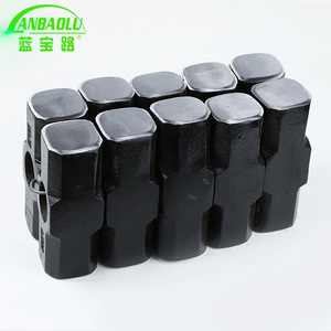 Martillo Octagonal Lanbaolu de 16-24 Libras, Cabeza de Martillo Industrial para Construcción, Acero Resistente al Desgaste - Product Image 2
