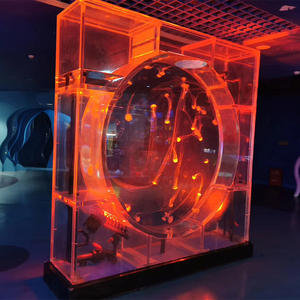 Plaque acrylique PMMA 100% vierge de qualité supérieure, <span class=keywords><strong>aquarium</strong></span> pour méduses avec éclairage et système de support de vie - Product Image 1