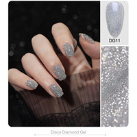 Fournisseur d'usine chinois 29 couleurs logo personnalisé étiquette privée diamant Gel vernis à ongles beauté avec échantillon gratuit livraison gratuite