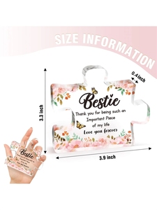 Món quà tốt nhất cho bestie-độc đáo của bạn Acrylic Cắt Dán bàn trang trí sinh nhật - Product Image 3