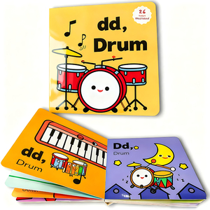 Chất lượng cao tùy chỉnh đầy đủ màu sắc bìa cứng trẻ em sách dịch vụ in ấn bìa cứng bìa cứng Câu Chuyện Hội Đồng Quản trị sách cho trẻ em - Product Image 1