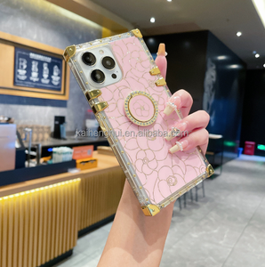 2023 nouveau porte-bague en diamant fleur fantaisie Bling paillettes couverture de téléphone pour tecno POVA 5 CAMON20 PRO 5g Spark10 pro/HOT30 étui - Product Image 5