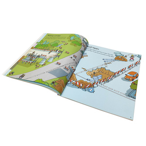 Fabrication <span class=keywords><strong>de</strong></span> livres d'autocollants réutilisables pour enfants personnalisés Jouets pour bébés Sites <span class=keywords><strong>de</strong></span> construction Impression <span class=keywords><strong>de</strong></span> livres d'activités autocollants - Product Image 4