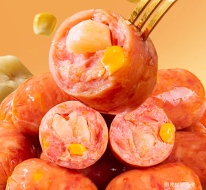Saucisse de Porc Hongxiangji, Salée et Moelleuse, Prête à Manger, Snack en une Seule Gueuleée, Vente en Gros, Délicieuse, Aliment de Loisirs, OEM, Prête à Consommer - Product Image 4