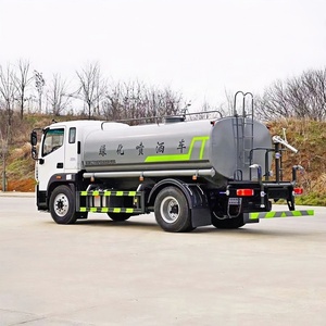 Camión Cisterna de Agua Foton 4x2 de 12 CBM a Precio Económico para Limpieza de Carreteras y Zonas Verdes Municipales, Supresión de Polvo - Product Image 4