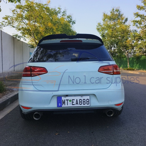 Aileron arrière de troisième génération <span class=keywords><strong>Dinger</strong></span> pour Golf 7/7.5 R-line/GTI, ABS noir brillant, sans perçage requis - Product Image 5