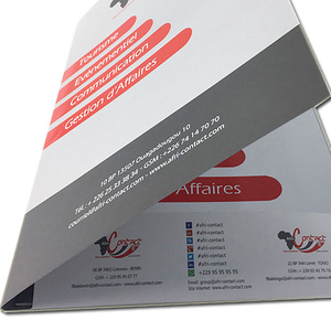 Tùy chỉnh tài liệu thư mục Pocket chủ sở hữu thẻ với logo A4 A5 trình bày thư mục tập tin với túi - Product Image 6