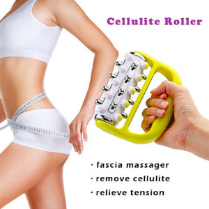 Handheld Leg Massager <b>Roller</b> Yellow Green Manual Massage For Legs Arms Fitness Body Shaping - Product Image 4