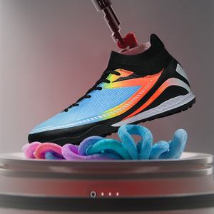 Zapatillas <span class=keywords><strong>de</strong></span> fútbol profesionales Assassin 14 <span class=keywords><strong>CR7</strong></span> para hombre y mujer, diseño <span class=keywords><strong>de</strong></span> alta calidad con uñas largas transpirables rotas AG para entrenamiento - Product Image 3