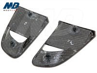 Évent de moteur arrière en fibre de carbone pour Audi R8 V8 V10 Spider 2008-2015