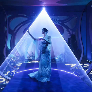 Luz láser animada a todo color 3W 5W 10W para escenas de boda y mejora de la atmósfera del escenario - Product Image 1