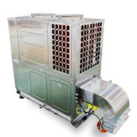 Système de climatisation vertical à pression positive pour cabine d'opérateur de plateforme de forage et modules offshore