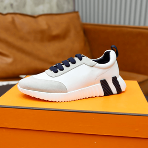 Breathable Leather Body Men's Understated Luxury Minimalist Sneakers Premium Mixed Suede Leather Upper All-Day Ergonomic Foot - Product Image 3