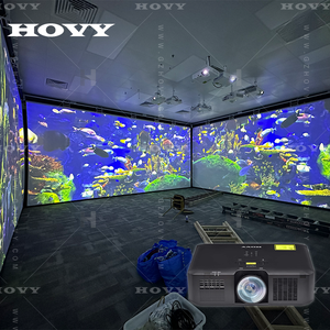 Projecteur de sol interactif d'intérieur, jeu de projection holographique murale pour aire de jeux extérieure, résistant à l'eau, en plastique, pour parc d'attractions et usage domestique - Product Image 3