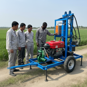 Boorinstallatie <span class=keywords><strong>200m</strong></span> diepte buisputboorinstallatie kleine waterputboorinstallatie te koop - Product Image 1