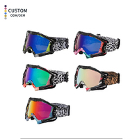 Livraison rapide Lunettes de ski personnalisées pour la montagne Anti-UV Lunettes de ski d'hiver essentielles pour la neige 2025