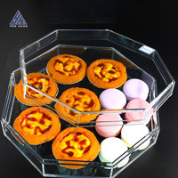 Récipient de stockage en plastique Transparent avec couvercle pour emballage Tiramisu Dessert bonbons forme carrée sans danger pour les aliments