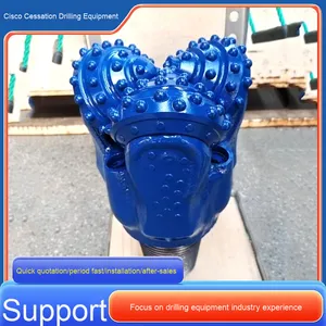 Nhà sản xuất sử dụng thép Ba Cone bit lõi thùng dát răng rèn xử lý khoan bit cho nước cũng khoan thiết bị - Product Image 4