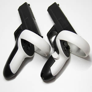 Gun Pistol Grips Produits de tir pour <span class=keywords><strong>Oculus</strong></span> Quest2 Jeux de tir <span class=keywords><strong>Touch</strong></span> VR Joysticks Contrôleurs de jeu Grip - Product Image 5