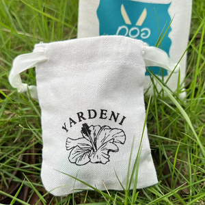 Sacs en coton personnalisables en gros pour bijoux, fournitures d'emballage pour petites entreprises, sacs en mousseline à cordon pour parfums et cosmétiques - Product Image 4