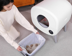 Gaby Large Capacity Open Top Self Wifi Cleaning <b>Litter</b> Box APPControl Automatic <b>Litter</b> Box with Dual Safety Sensors Antiv - Product Image 3